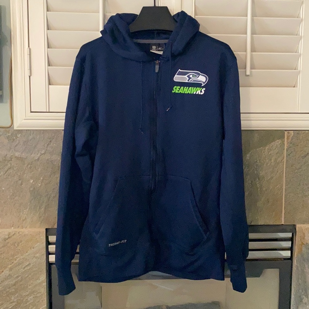 Seahawks hoodie zip up